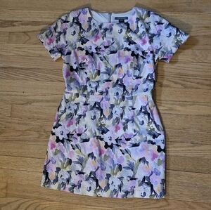 French Connection Floral Short Sleeve Dress